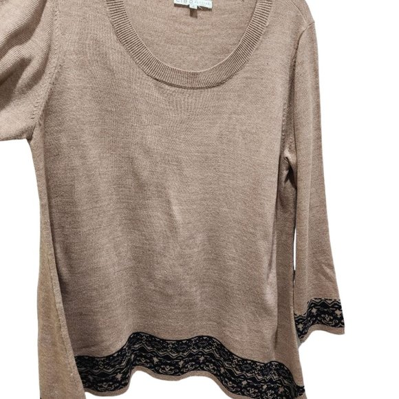 Cleo Petites Sweater Women's Size XL Top Tunic Long Sleeve  Round Neck Warmer - Picture 9 of 16